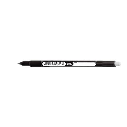Penna a sfera cancellabile TRATTO Cancellik 1 mm nero F826103